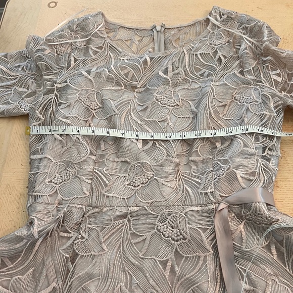 Alex Evenings - 8217835 Illusion Jewel Embroidered new Dress - Picture 2 of 16